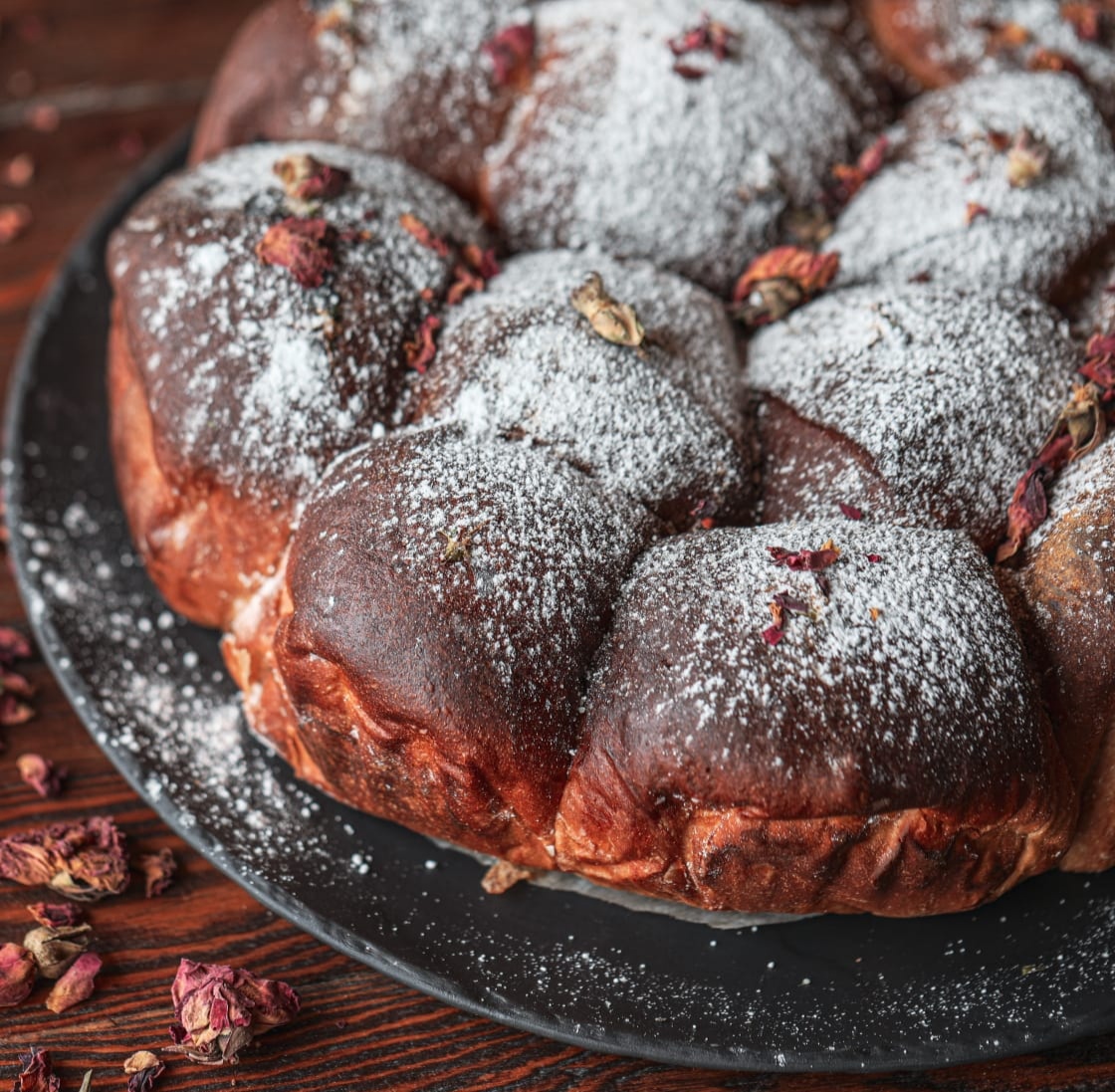 Rose Water Brioche