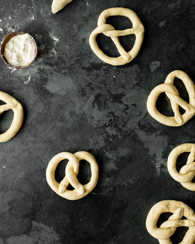 Soft Zaatar Pretzels