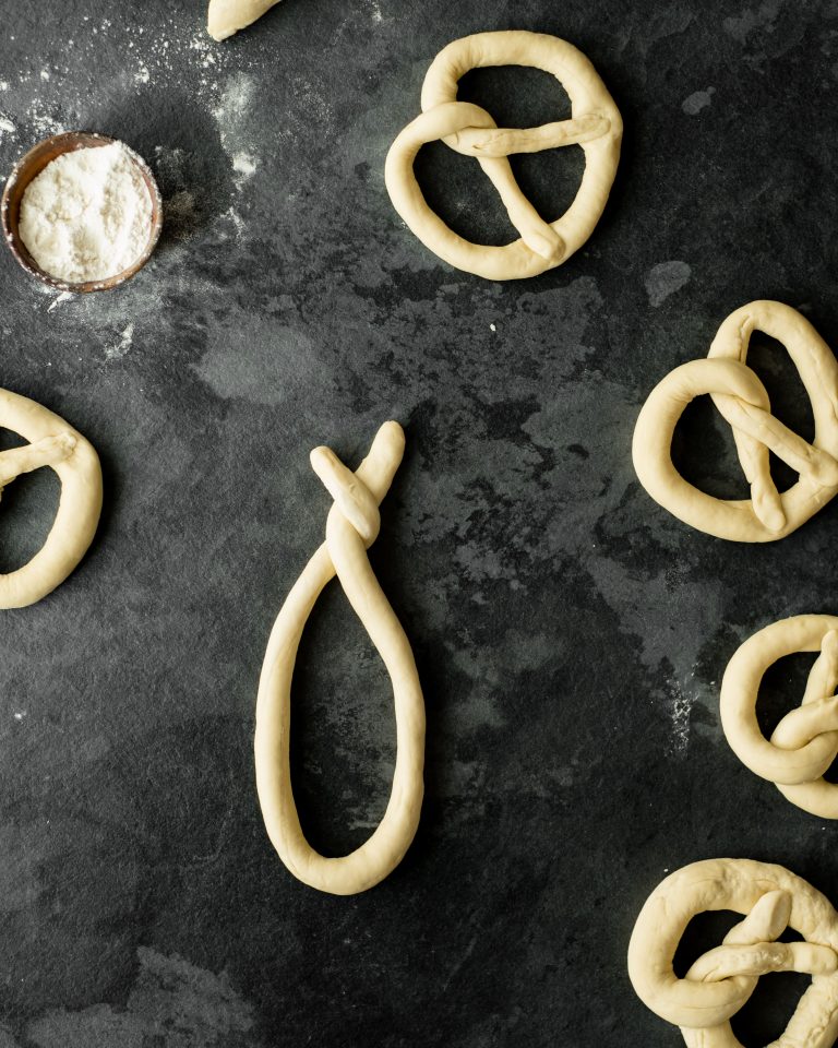 Soft Zaatar Pretzels